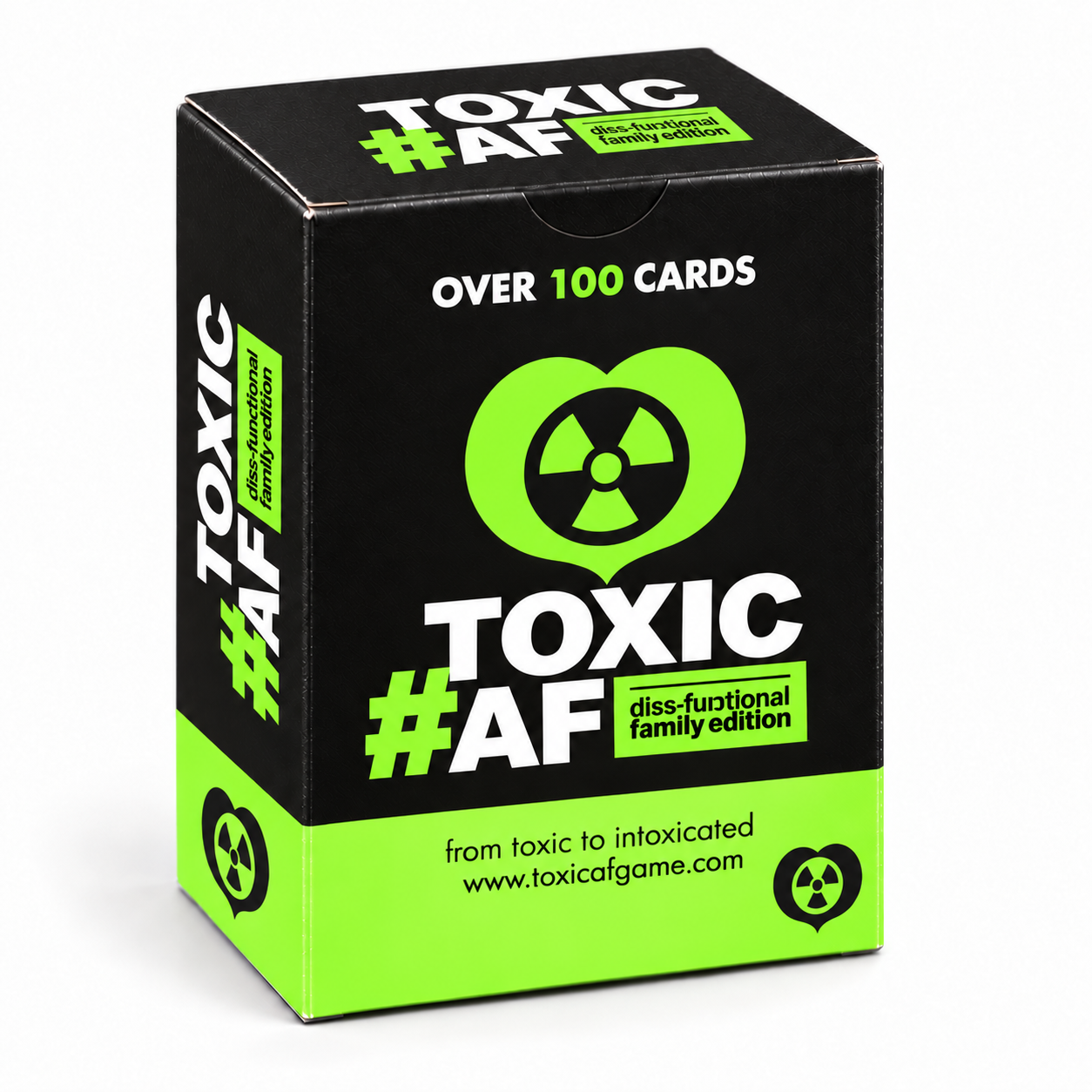 Toxic AF Dysfunctional Family Edition lime box