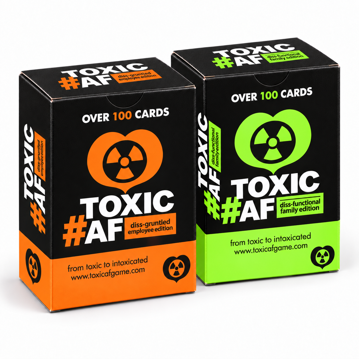Toxic AF Disgruntled Employee and Dysfunctional Family combo pack